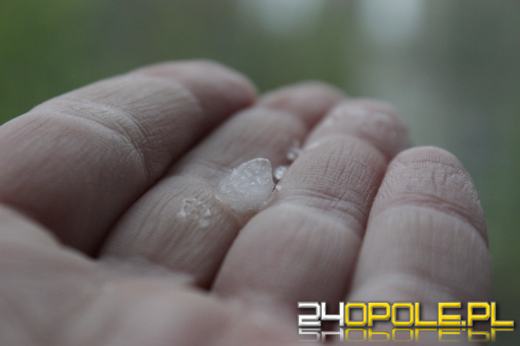 Gradobicie nad Opolszczyzną - zobacz zdjęcia czytelników