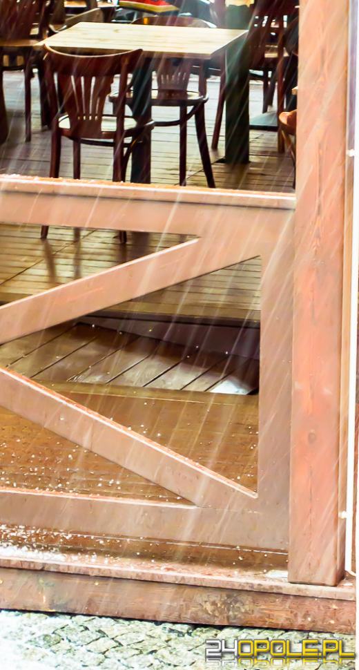 Gradobicie nad Opolszczyzną - zobacz zdjęcia czytelników