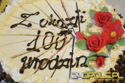 Maria Ślusarczyk z Opola świętowała dziś setne urodziny