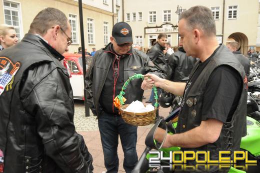 Wielkanocne spotkanie motocyklistów na opolskim rynku
