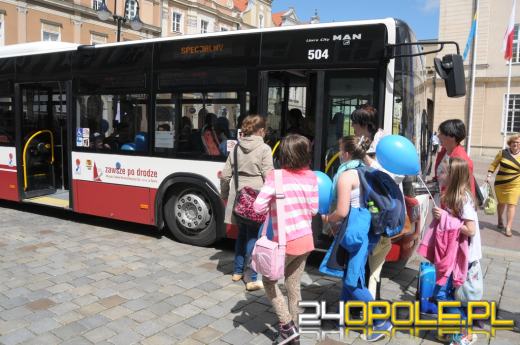 Opolanie zwiedzali eurobusem unijne inwestycje