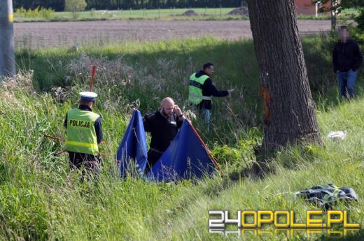 Motocyklista zginął w wypadku pod Ozimkiem
