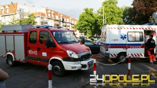 Audi i mitsubishi zderzyły się w Brzegu