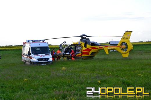 Poparzona w pożarze domu kobieta walczy o życie