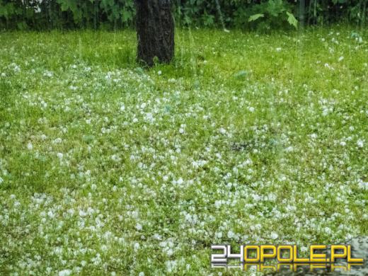 Gradobicia i ulewy nad Opolszczyzną