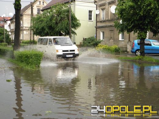 Gradobicia i ulewy nad Opolszczyzną