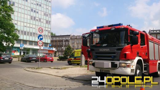 600 osób ewakuowanych z biurowca w centrum Opola