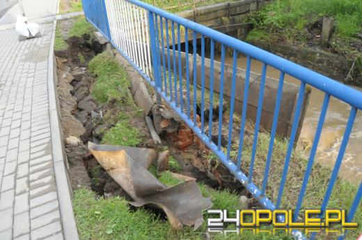 Mały potok zalał Głuchołazy. Trwa usuwanie szkód i liczenie strat.