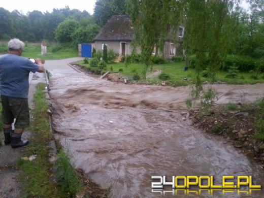 Głuchołazy znowu zalane. Część mieszkańców bez prądu.