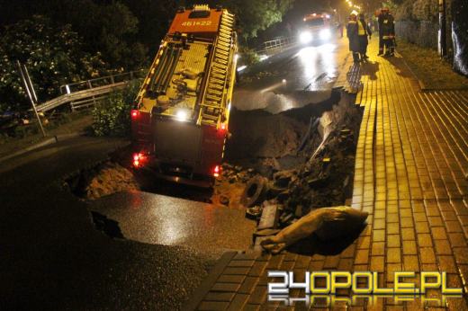 Głuchołazy znowu zalane. Część mieszkańców bez prądu.