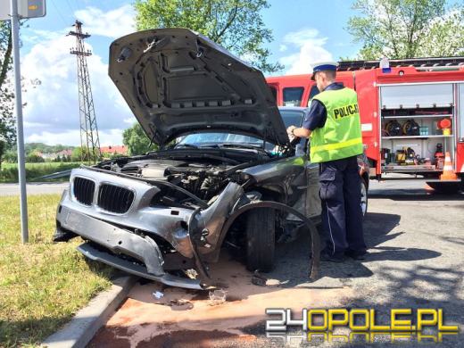 73-letnia kobieta spowodowała wypadek na ul. Krapkowickiej
