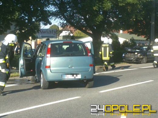 Wypadek w Izbicku, pięć osób rannych