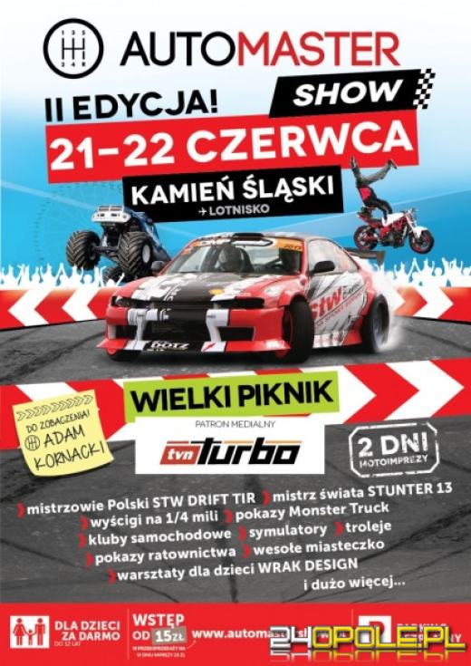 W weekend Automaster Show. Wygraj wejściówki! // WYNIKI