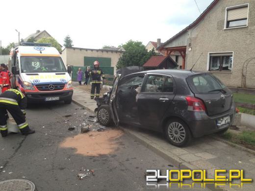 Pijany kierowca uciekł po wypadku. Miał 2,6 promila.