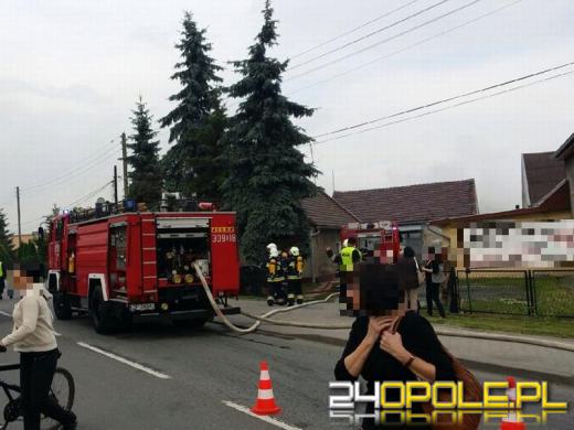 Pożar w gospodarstwie rolnym przy ul. Oleskiej