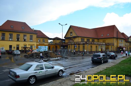 Trwa przebudowa dworca w Kędzierzynie-Koźlu