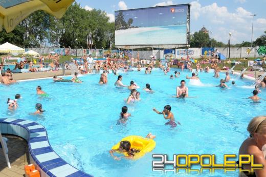 Najgorętszy weekend wakacji trwa. Tłumy opolan na kąpieliskach.
