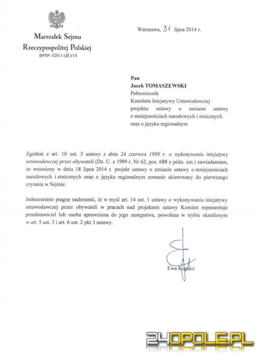 Posłowie zdecydują, czy Ślązacy będą uznani za mniejszość etniczną