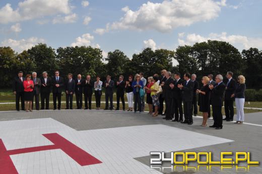 W Kędzierzynie-Koźlu otwarto lądowisko dla śmigłowców ratunkowych