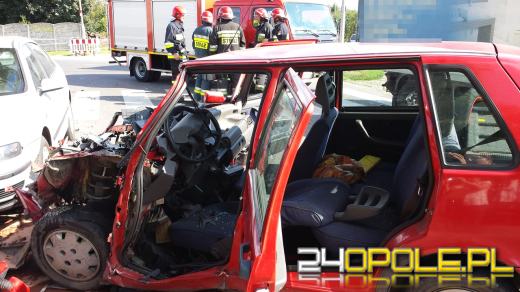 Groźny wypadek na skrzyżowaniu w Brzegu