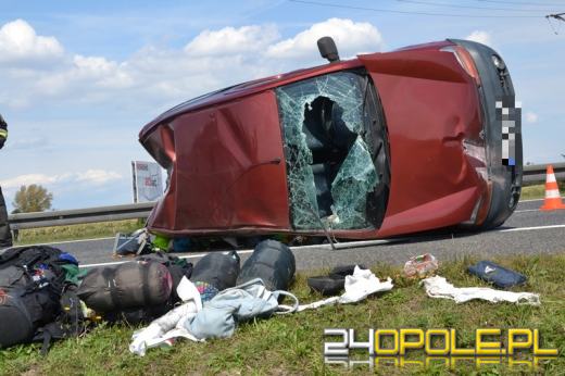 Renault dachowało na A4