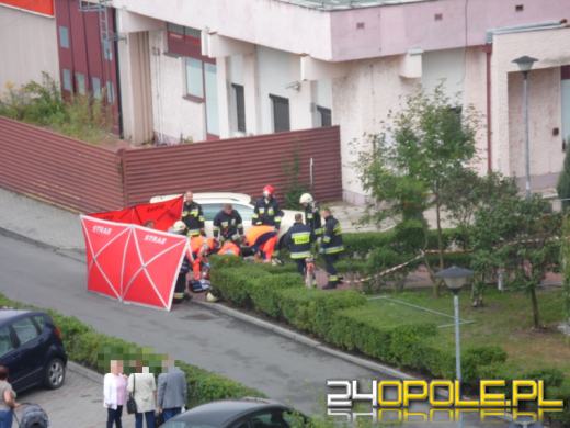 Dramatyczna akcja ratunkowa na ul. Jodłowej 