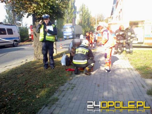 Zderzenie fiata i skody na ul. Armii Krajowej