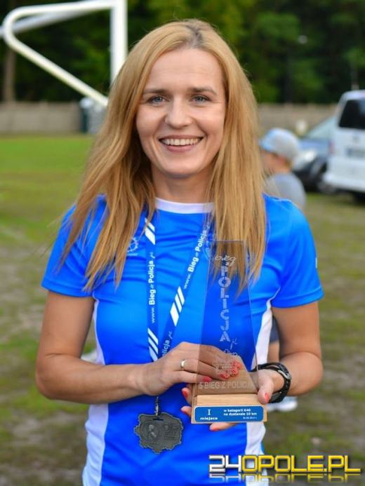 Opolska policjantka w bieganiu nie ma sobie równych