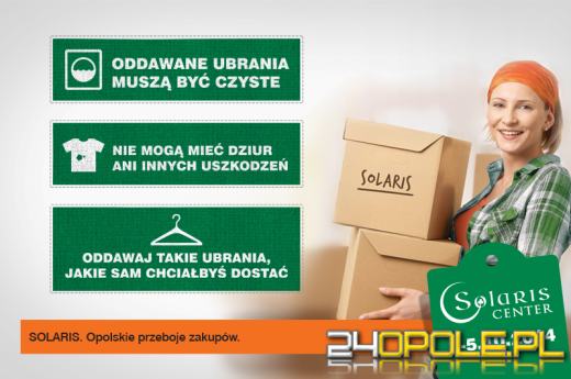 "Ubraniowy Remanent" w Solaris Center. 