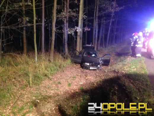 Wypadek w Dąbrowie, ranna 34-latka