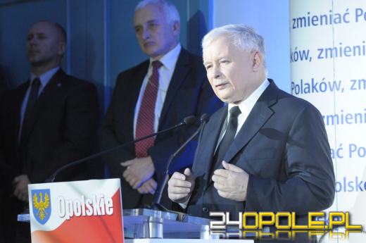 Jarosław Kaczyński w Opolu: Władza PO musi się tu skończyć! 