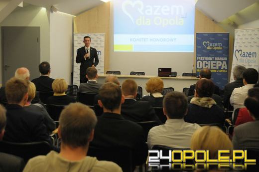 Prezydent Gliwic popiera Marcina Ociepę