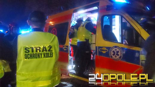 Szynobus potrącił mężczyznę, idącego wzdłuż torów