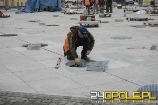 Przebudowa Małego Rynku z opóźnieniem
