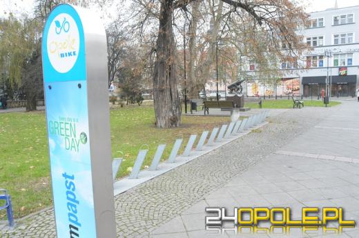 Trzeci sezon stacji rowerowych w Opolu zakończony