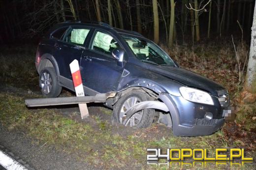 Wypadek podczas wyprzedzania na trasie Opole-Brzeg