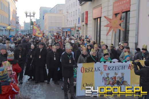 Opolanie tłumnie uczestniczyli w Orszaku Trzech Króli