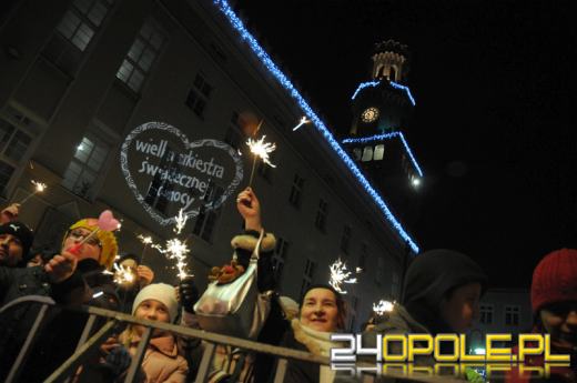 Światełko do nieba na podsumowanie finału WOŚP