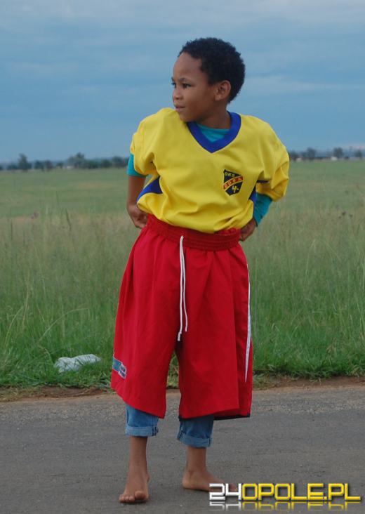 Dzieci z RPA dostały stroje Odry Opole