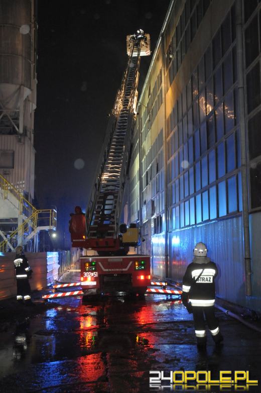 Pożar w hali magazynowej przy ul. Wschodniej