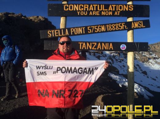 Adam Kępiński zdobył szczyt Kilimandżaro 
