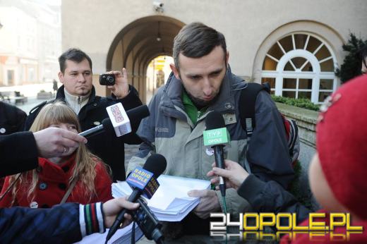 Podpisy akcji "Bolko nie oddamy" przekazane prezydentowi