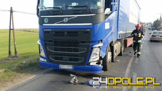 Wypadek pod Głogówkiem, kobieta została ranna