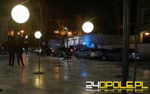 Nocna awantura na Małym Rynku