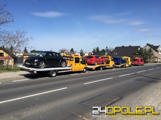 23-latek zasnął za kierownicą i spowodował wypadek