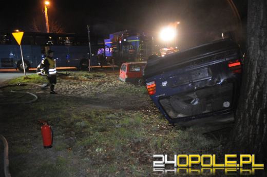 Wypadek, pożar i poszukiwania. Ratownicy ćwiczyli w Jełowej.