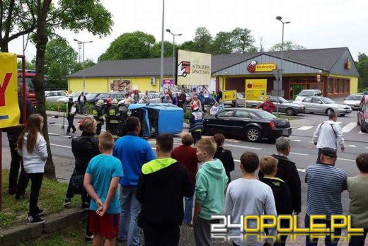 Dwa groźne wypadki w Niemodlinie. 5 osób rannych.