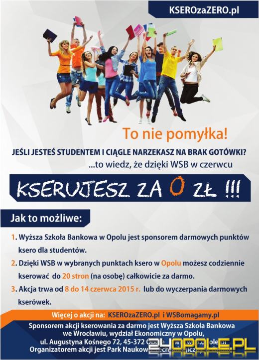 Rusza akcja "Ksero za zero"!