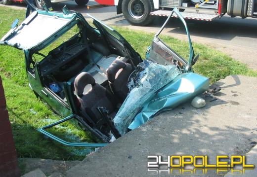 17-latek rozbił daewoo tico. Zginął na miejscu.