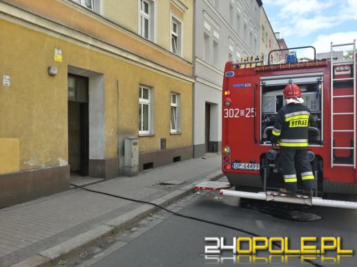 Zadymienie w mieszkaniu na ul. Bończyka